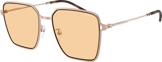 Emporio Armani EA2159D Asian Fit 3011/7 Womens Sunglasses Gold Size 57