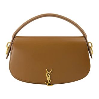 Saint Laurent Le Sac Voltaire - female - Saint Laurent - Handbags - Brown - ONE SIZE - Bags