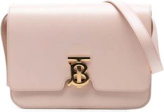 Burberry Pre-owned Cross Body Bags, female, Pink, Size: ONE SIZE Pre-owned Crossbody Bag