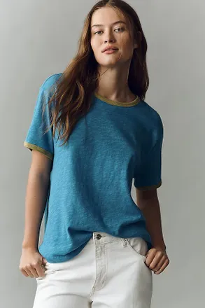 Pilcro Cotton Heritage Graphic Tee