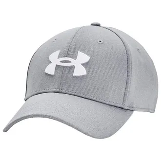 Under Armour Mens Blitzing Adjustable Cap - Grey/White Size L/XL