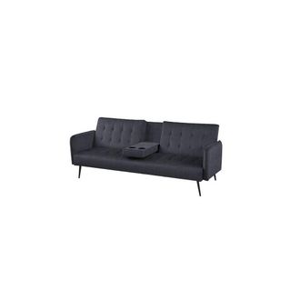 OEM Divano Prontoletto Modern 3 Posti Grigio Scuro