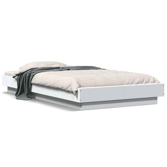 Berkfield Home Bed Frame without Mattress White 100x200 cm