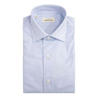 Alessandro Gherardi Formal Shirts, male, Blue, Size: 3XL 38P1 620Celeste