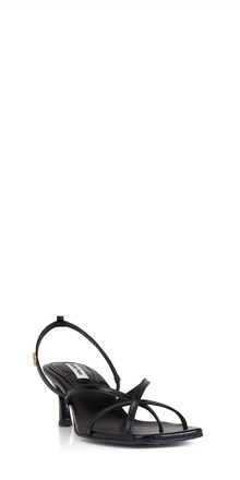 Reike Nen Womens Meet Leather Sandals In Black