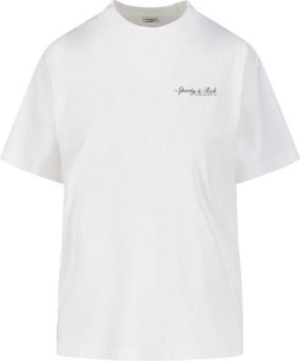 Sporty & Rich T-Shirt Logo Syracuse