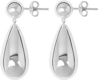 LI&Eacute; STUDIO The Lola Drop Earrings in Silver at Nordstrom