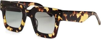 Kaleos Wren 002 Zonnebril - Dames - Zonnebrillen - Bruin - 47 MM - Accessoires
