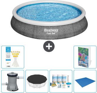 Bestway Piscina Bestway Fast Set Redonda - 396x84 Cm - 7-piezas S251