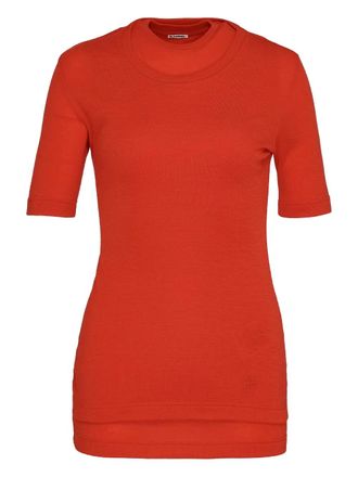 Jil Sander Top a maniche corte - Rosso