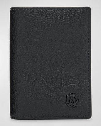 Dunhill Mens Burlington Grained Leather Card Case