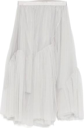 JNBY Gonna svasata con volant - Grigio