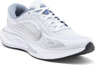 Nike Journey Road Runner Sneaker in 104 White/m Silv at Nordstrom Rack, Size 14