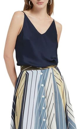 ottod'Ame Viscose Top in Blue at Nordstrom, Size 46 It