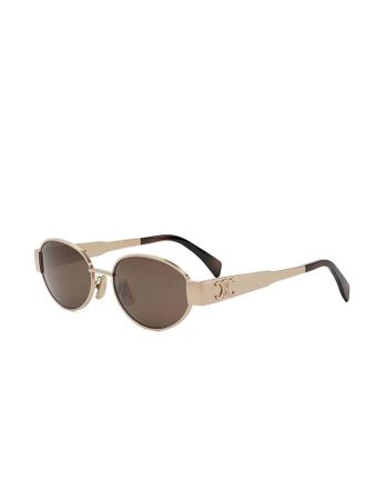 Celine Celine Zonnebril Metallic