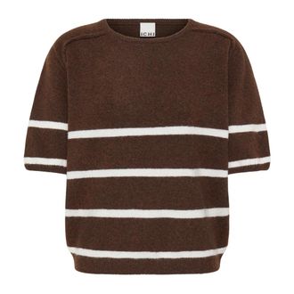 Ichi Maglieria - - Knitwear - Donna - Marrone - XL