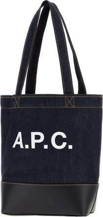 A.P.C. Axel Tote Bag - Navy
