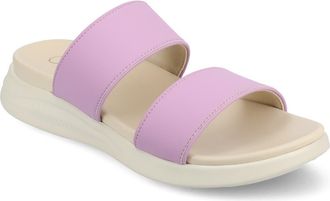 Journee Collection Janis Wedge Slide Sandal in Lilac at Nordstrom Rack, Size 9.5