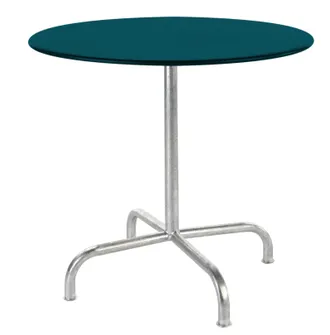 Schubiger M&ouml;bel Metall-Tisch Rigi Rund