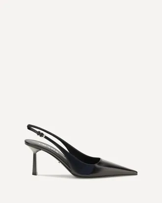 Prada Leather slingback Pumps Female 38.5
