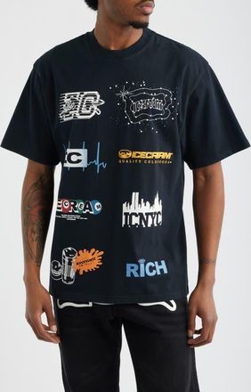 Icecream Rich Graphic T-Shirt in Black at Nordstrom, Size Xx-Large