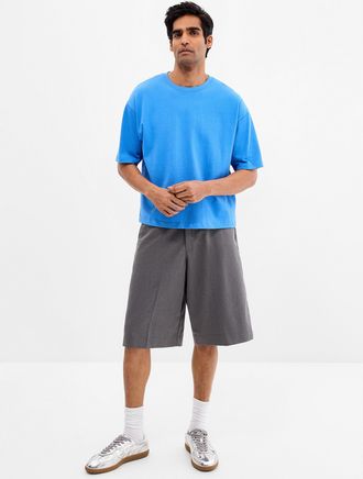 Jack & Jones Mens Dressy Bermuda Shorts Baggy fit