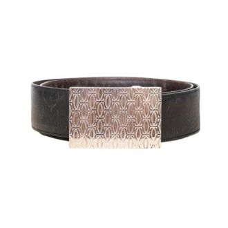 Cartier Pre-owned Leather Belt - female - Cartier Vintage - Vintage Belts - Black - ONE SIZE - Pre-owned