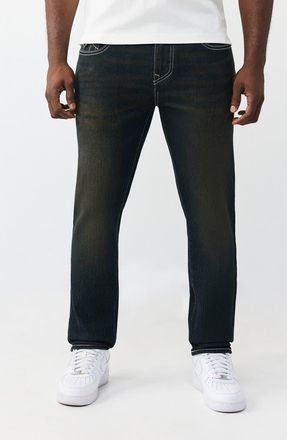 True Religion Geno Flap Pocket Slim Jeans in Dark Eclipse at Nordstrom Rack, Size 29