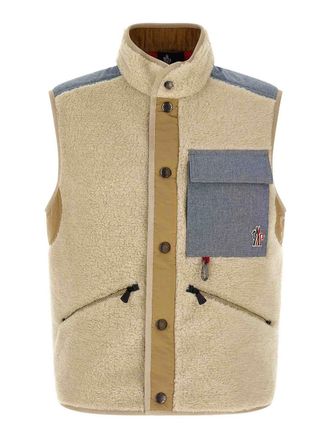 Moncler Teddy & Chambray Vest