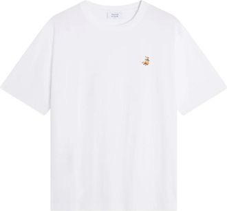Maison Kitsun&eacute; Dreaming Fox T-Shirt - Heren - T-shirts - Wit - M - Tops