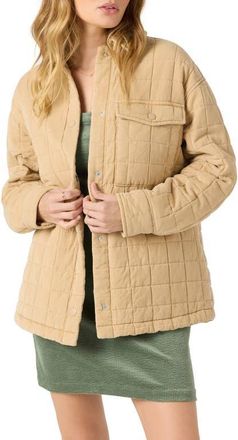 O'Neill Rya Quilted Jacket in Warm Sand at Nordstrom, Size Xx-Large