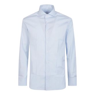 Orian Casual Shirts, male, Blue, 3XS, Long Sleeve Super Slim Shirt