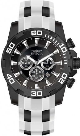 Invicta Pro Diver GMT Chronograph Black Dial Mens Watch 44549