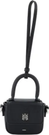 Amiri Keyrings, female, Black, Size: ONE SIZE Micro Ma Charm