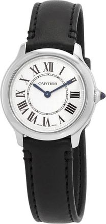 Cartier Ronde Must De Cartier Quartz Silver Dial Ladies Watch WSRN0030