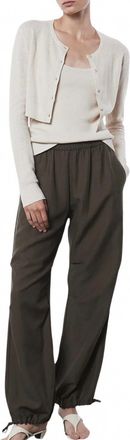 Enza Costa Twill Flight Pants In Military