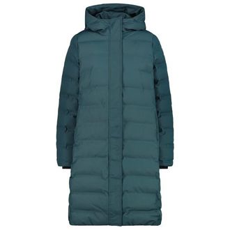 F.lli Campagnolo Down Coat Fix Hood Mantel f&uuml;r Damen | blau