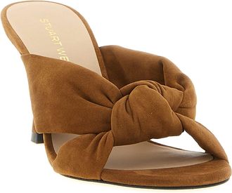 Stuart Weitzman Womens Soplaya Heel Sandal Brown