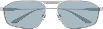 Balenciaga Tag 3.0 Zonnebril - unisex - Zonnebrillen - Grijs - 63 MM - Accessoires