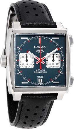 Tag Heuer Pre-owned Tag Heuer Monaco Lefty Chronograph Automatic Mens Watch CAW211P.FC6356