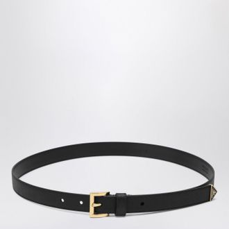 Prada Cintura nera in pelle Saffiano