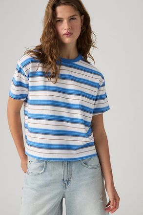 Levi's Vintage Tee - Women - XS - Blue / Vida Stripe Egret