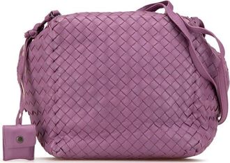 Bottega Veneta Pre-owned Bottega Veneta Nappa Intrecciato Cube Crossbody Ladies B01461338X
