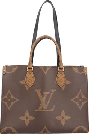 Louis Vuitton Brown Monogram Or Monogram Tote Bag (Pre-Owned)