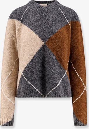 Semicouture Maglia a rombi in misto lana e alpaca - SEMICOUTURE - gender_Woman