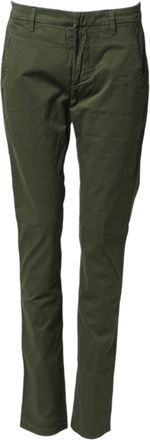 Dondup Cotton Stretch Skinny Chino Trouser Womens Pants (Pre-Owned)