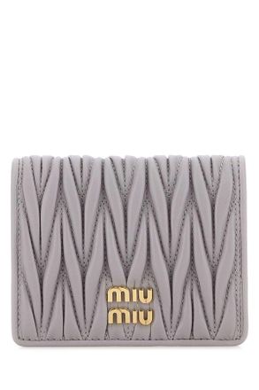 Miu Miu Lilac Leather Wallet