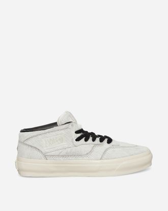 Vans Life is Unfair Half Cab 33 LX Pony Hair Sneakers Marshmallow / Black