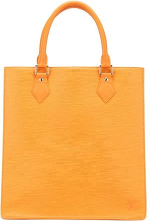 Louis Vuitton Pre-owned Vertical Tote Bag - Dames - Vintage Shopper - Oranje - ONE Size - Vintage