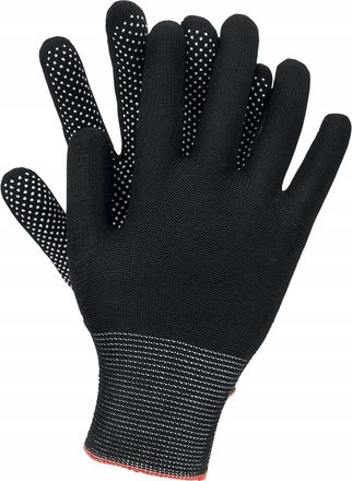 OEM Guantes De Trabajo / Negros / Talla: 9 - L / Ox-dotuabw - 100 Unidades
